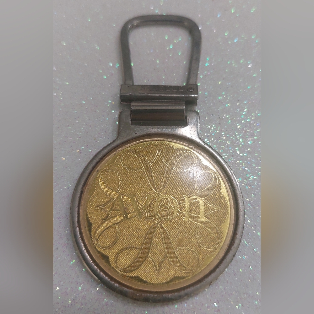 Avon Vintage Award Winner Key Ring/Fob, 1973-1975, Estate Jewelry